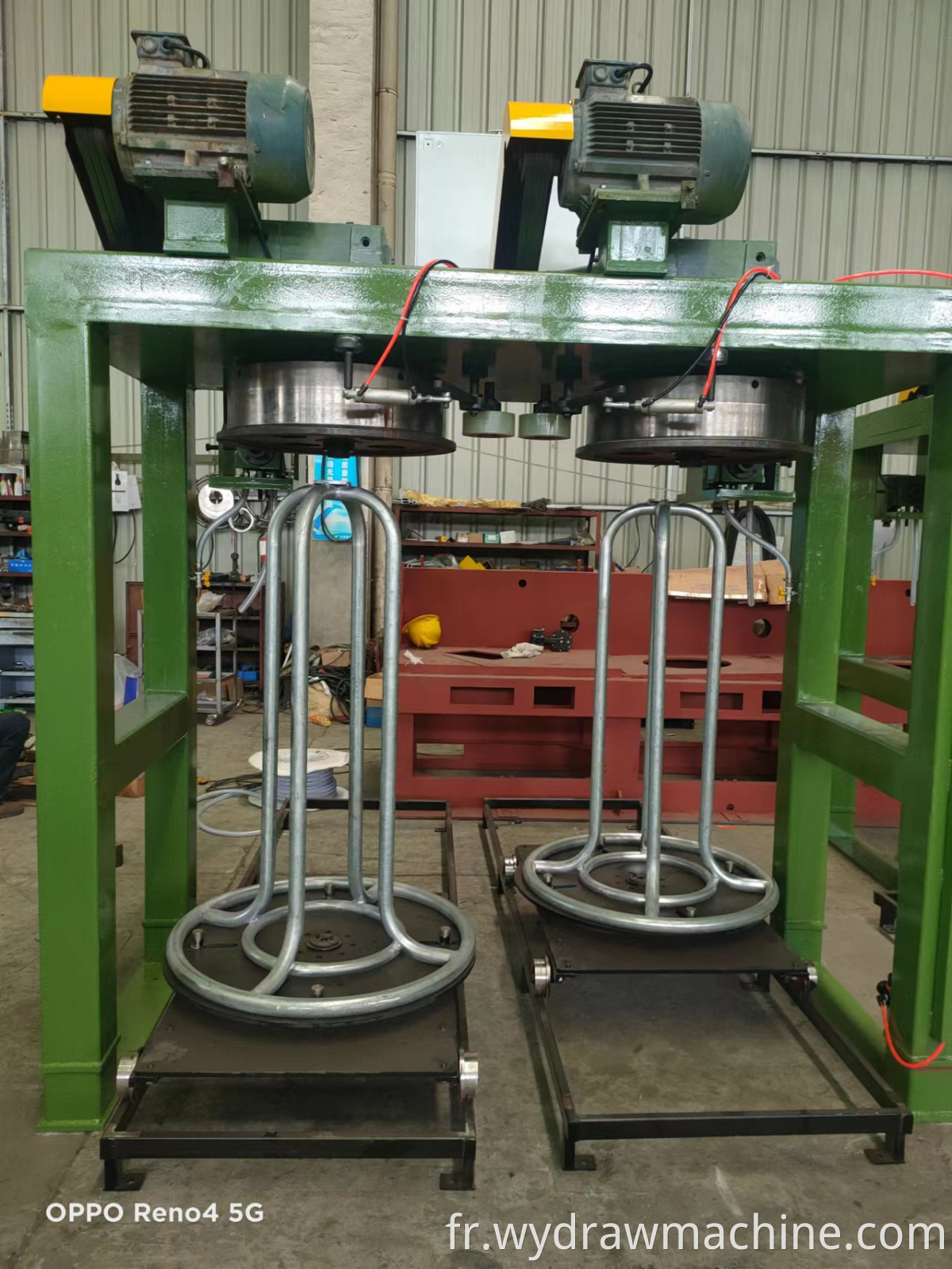 Headstand Steel Wire Drawing Machine
